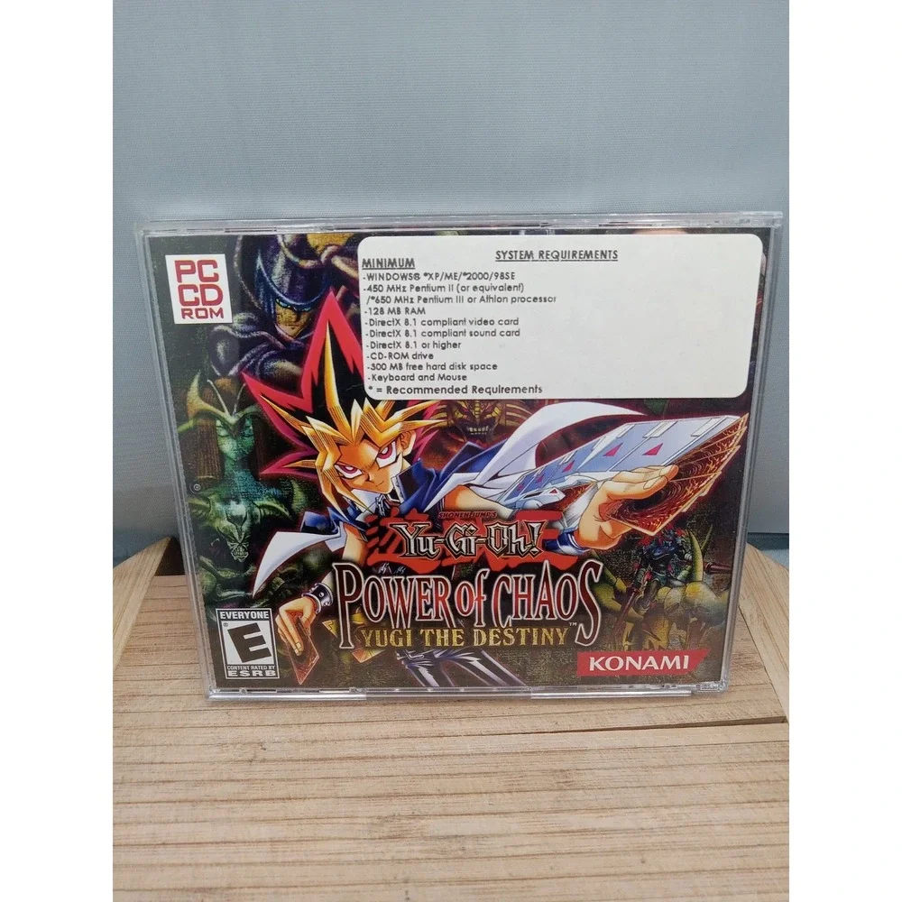 Yu-Gi-Oh! Power of Chaos: Kaiba The Revenge & Yugi The Destiny PC CD-ROM‎ Games
